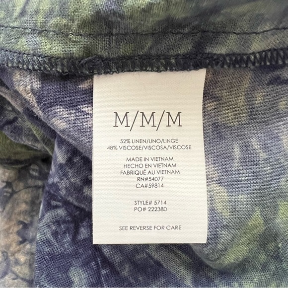 Cabi Woodstock Tie-dye Print Top M - Picture 11 of 11